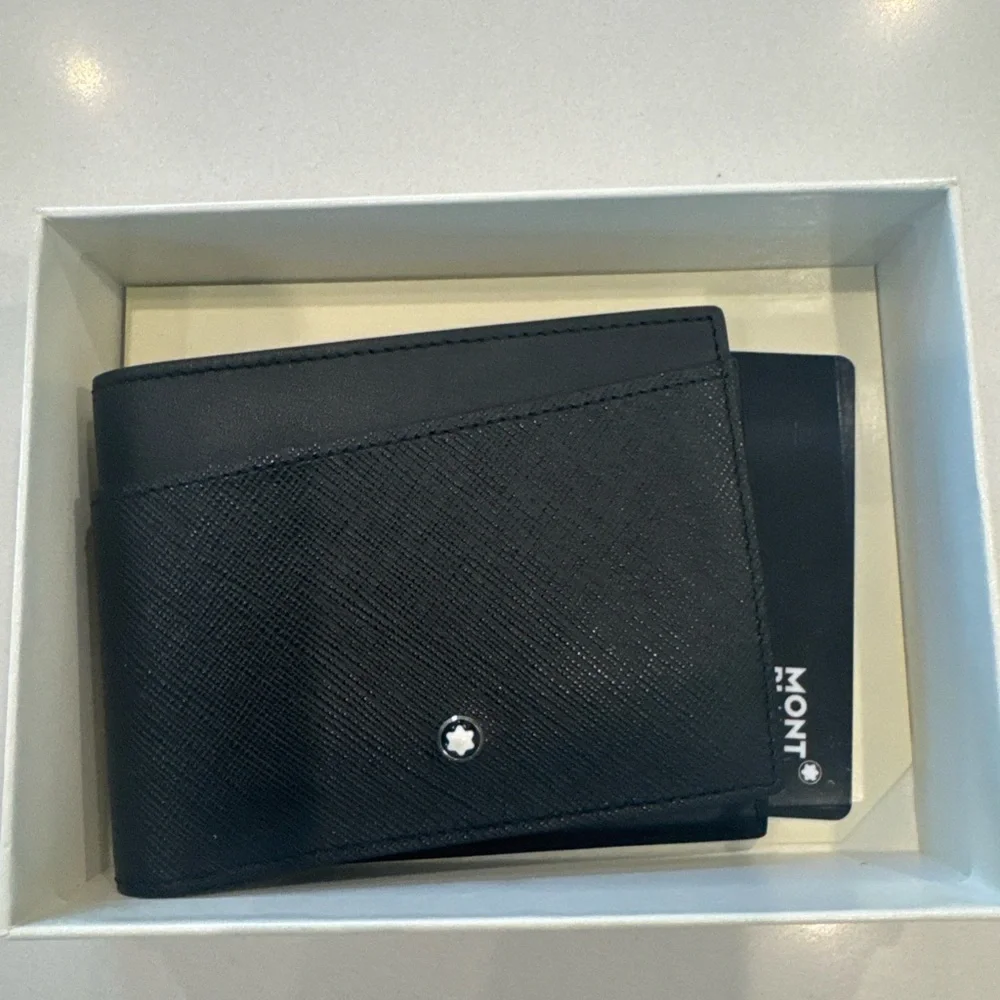 Mont blanc mans clip wallet